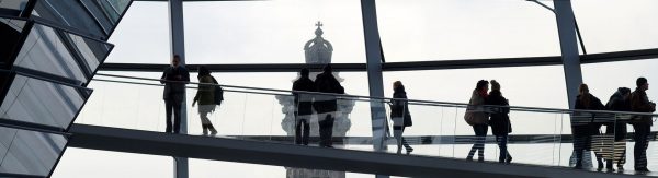 german-property - the picture shows part of the dome of the German Bundestag