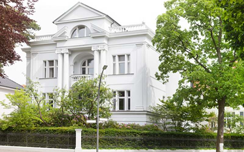 german-property - the picture shows an urban villa in Germany